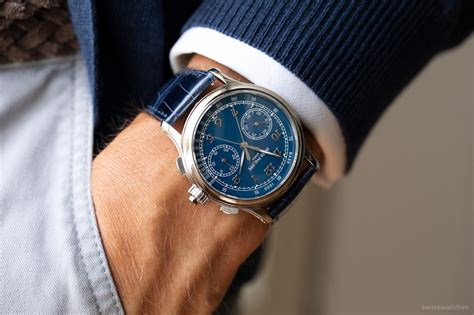 Patek Philippe Split-Seconds Chronograph Ref. 5370P in Blue | Swisswatches Magazine