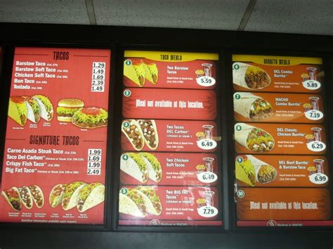 Del Taco Menu 2024 - Kerri Melodie