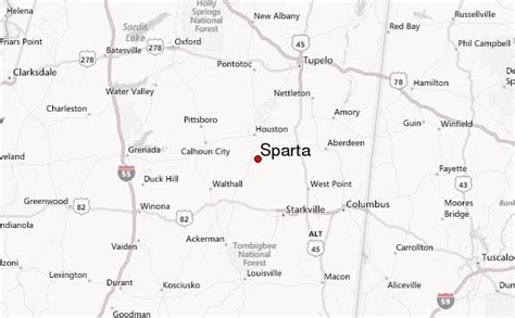 Sparta, Mississippi Weather Forecast