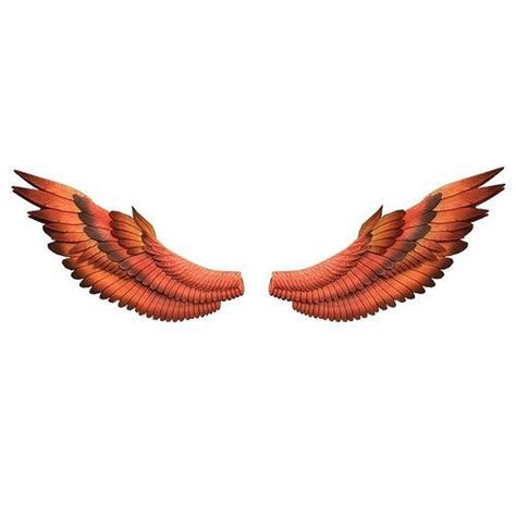 3D model Fantasy Red Wing VR / AR / low-poly | CGTrader