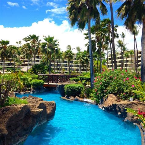 The Sheraton Maui Resort and Spa lazy lagoon - Hawaii on a Map