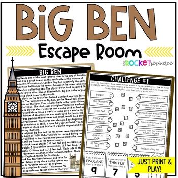 *NEW* Big Ben Escape Room | England | Around the World Sites | Landmarks