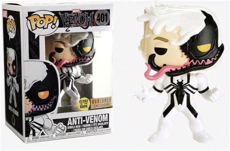 Modern (1970-Now) Funko Pop Protector Venom Anti-venom GITD *BoxLunch Exclusive* In Hand ...