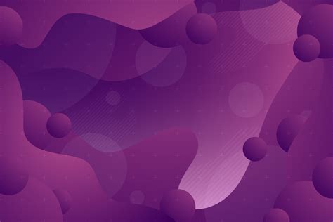 Dark purple gradient fluid abstract shapes background 681371 Vector Art ...