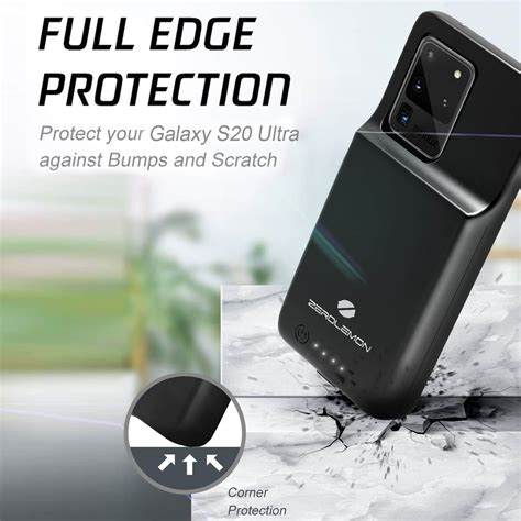 Galaxy S20 Ultra Battery Case 8000mAh– ZEROLEMON