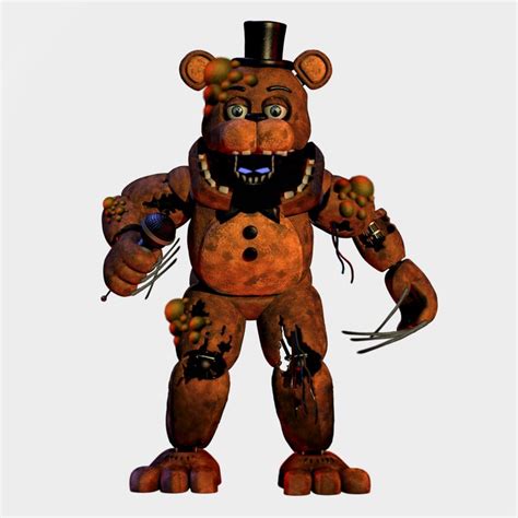 This is twisted old Freddy. | Fnaf, Fnaf foxy, Fnaf art