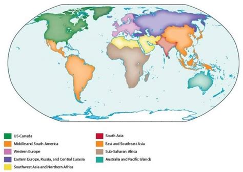 Cultural Region of the World UPSC (Human Geography) - UPSC Notes » LotusArise