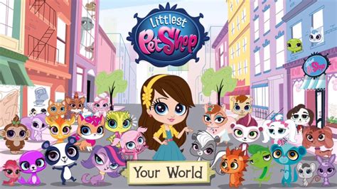 Let's Play! Littlest Pet Shop Your World - iPhone app demo for kids ...