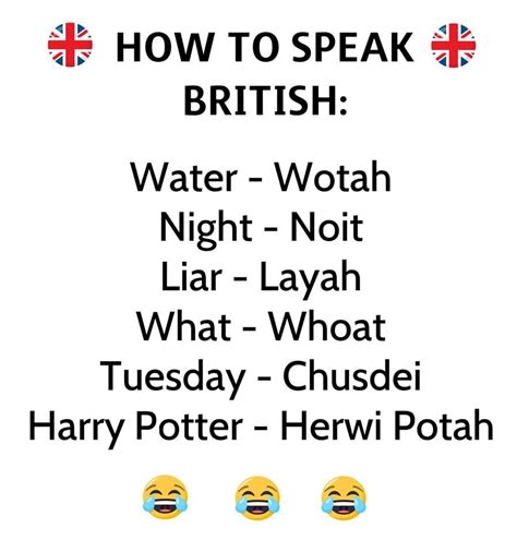 So much right .. so much funny :D | British slang words, Interesting english words, English ...