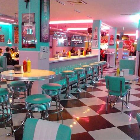 History Pictures (@CombinedHistory) | Diner aesthetic, Retro diner, Vintage diner