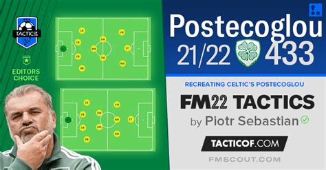 Postecoglou 4-3-3 Celtic // FM22 Tactic | FM Scout