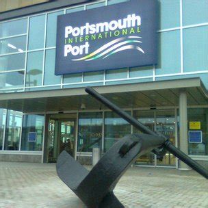 BBC News - Portsmouth's new cruise and ferry terminal opens