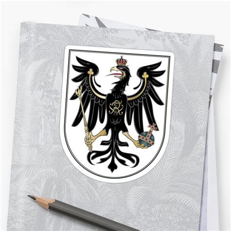 "Prussian Eagle" Sticker by Kameraden | Redbubble