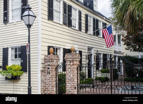 Historic Homes of Charleston, South Carolina Stock Photo - Alamy