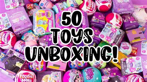 Unboxing 50 NEW Blindbags! HUGE Unboxing Party - YouTube