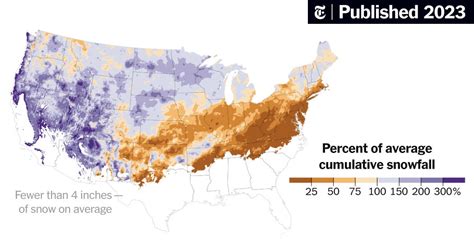 Why the West Got Buried in Snow, While the East Got Little - The New ...