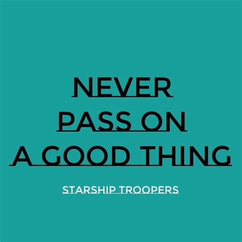 Starship Troopers Quotes. QuotesGram