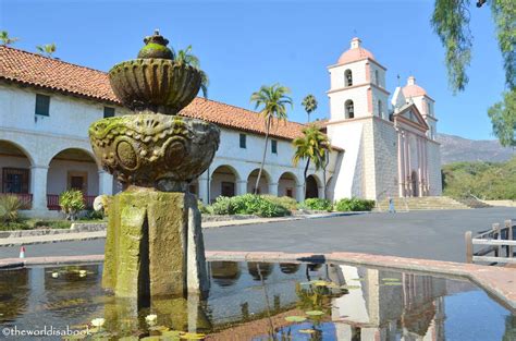 Visiting Mission Santa Barbara California - The World Is A Book