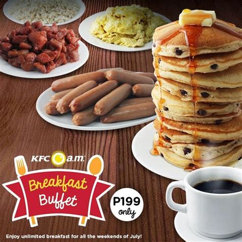 Manila Life: KFC Breakfast buffet for only P199.00