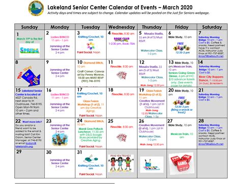 Downtown Lakeland Events Calendar - Printable Calendars AT A GLANCE