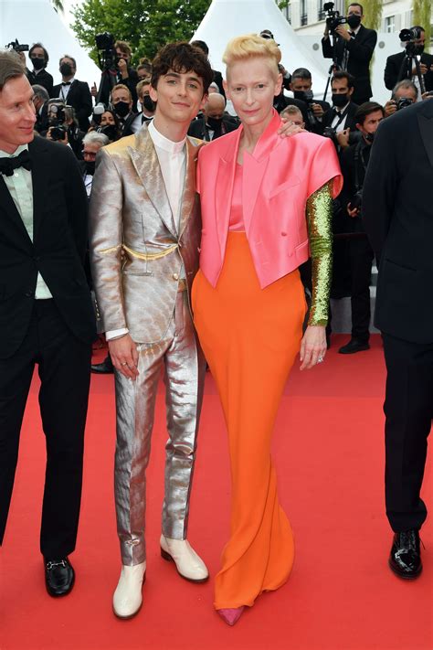 Timothée Chalamet et Tilda Swinton : Nommez un duo plus cool à Cannes ...