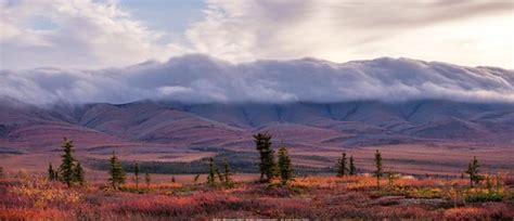 Arctic Circle - Clouds Rolling Over the Richardson Mountai… | Flickr