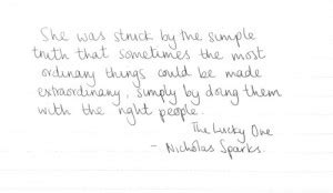 Quotes From Movie The Lucky One. QuotesGram