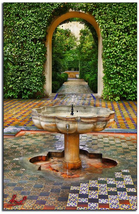 Gardens of the Reales Alcázares in Seville, Spain | Alcazar de sevilla, Sevilla, Ciudad de sevilla