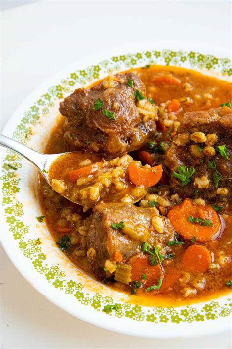 Oxtail Soup Recipe - The Kitchen Magpie