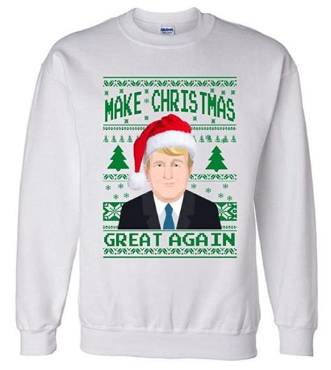 11 Best President Donald Trump Ugly Christmas Sweaters