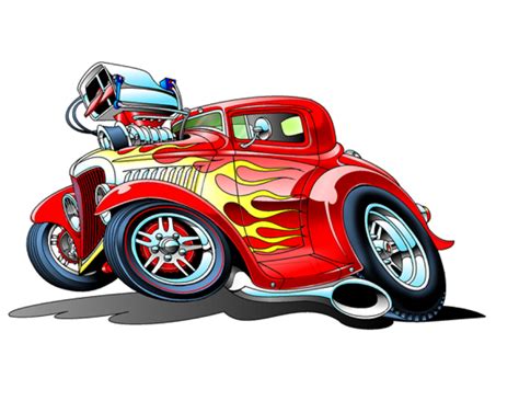 Pin by DAN THE HOT ROD MAN 1 on Cartoons | Cool car drawings, Automotive artwork, Car artwork