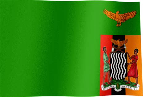 Flag of Zambia (GIF) - All Waving Flags