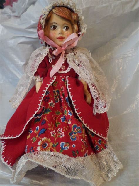 Hand Carved Hitty Doll "Rosa" | Carving, Doll crafts, Wooden dolls