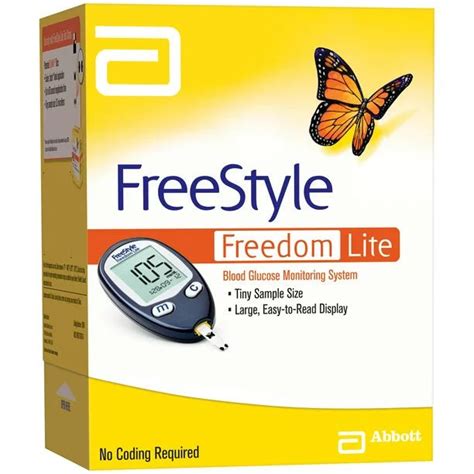 Freestyle Freedom Lite Blood Glucose Meter - Affordable OTC