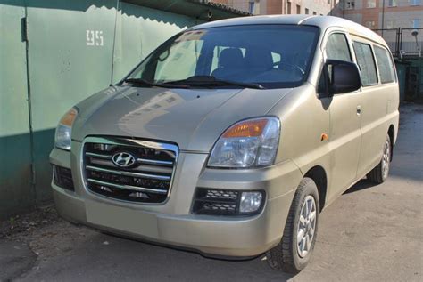 2005 Hyundai H1 specs, Engine size 2354cm3, Fuel type Gasoline, Drive wheels FR or RR ...