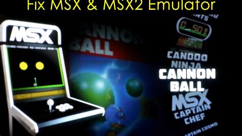 How to Fix MSX And MSX2 EmulationStation - YouTube