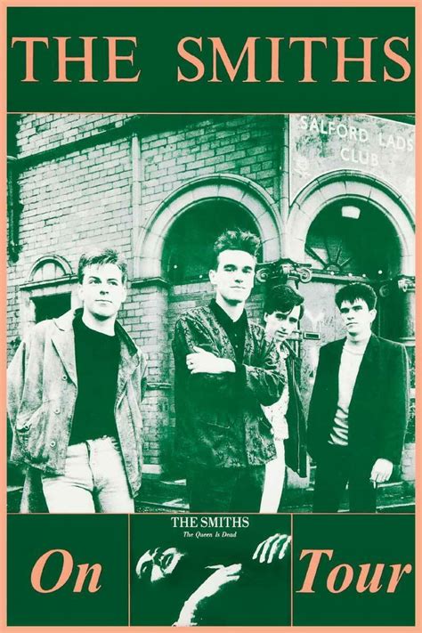 The Smiths On Tour Poster — Vertigo Vinyl