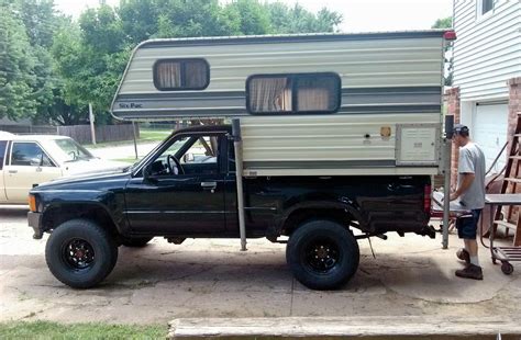Camper trailer for sale, Small truck camper, Toyota camper