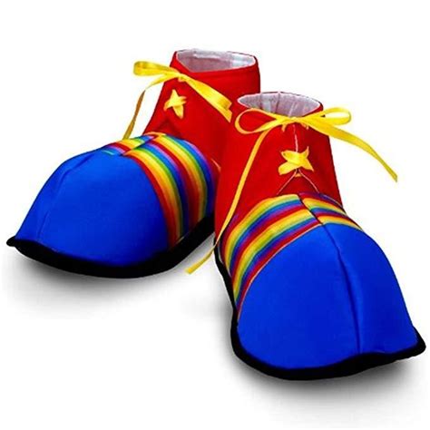 Colorful Jumbo Circus Clown Shoes | Clown shoes, Clown costume, Costume accessories