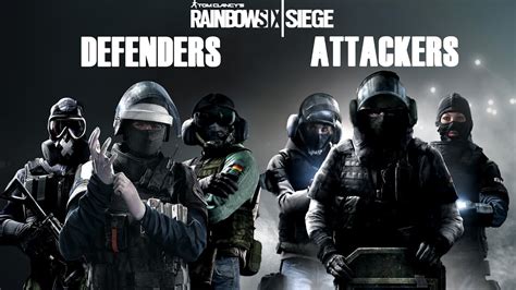 Rainbow Six Siege Top 3 Defenders/Attackers - YouTube