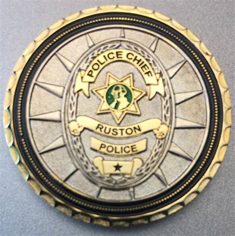 chief_of_police_badge - Ruston