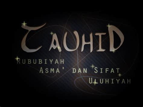 TAUHID | BELAJAR ISLAM