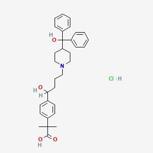 Fexofenadine Hydrochloride | C32H40ClNO4 | CID 63002 - PubChem