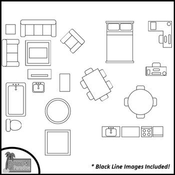 Clipart Furniture Layout