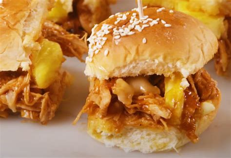 Best Tropical BBQ Sliders Recipe - How to Make Tropical BBQ Sliders