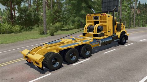 Kenworth T800 winch truck FS22 - KingMods