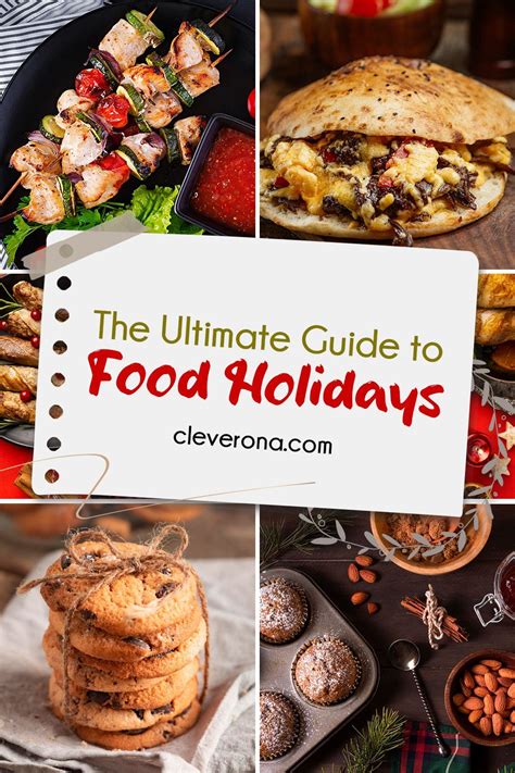 The Ultimate Guide to Food Holidays in 2021 | Holiday recipes, Food, Food and drink