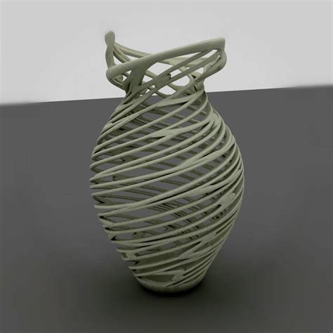 Twisted Vase 3D Model 3D printable .stl - CGTrader.com