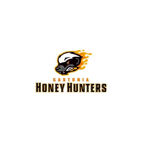 Gastonia Honey Hunters Logo Vector - (.Ai .PNG .SVG .EPS Free Download)