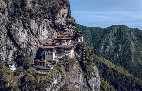 Paro Taktsang, is a prominent Himalayan Buddhist sacred site and the temple complex is located ...